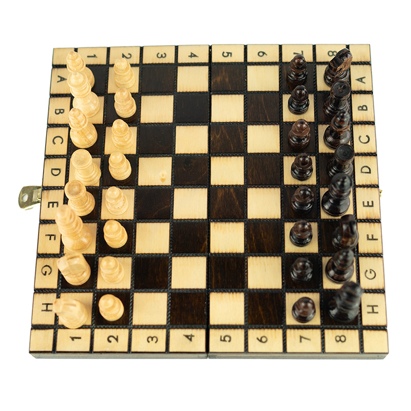 Fa sakk 20,5 x 20,5 cm