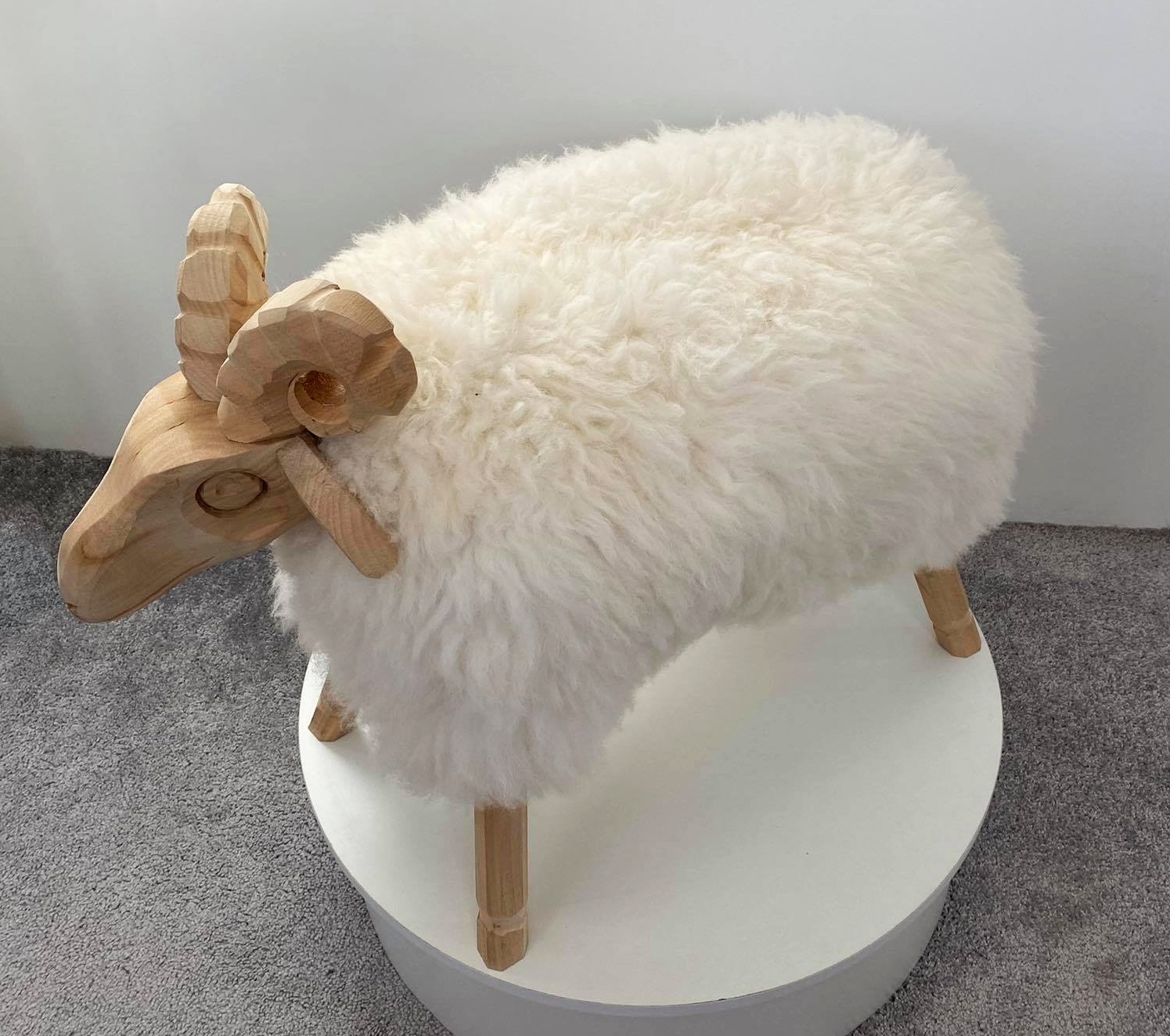 Birka gyapjúból - nagy 60x40x80 cm