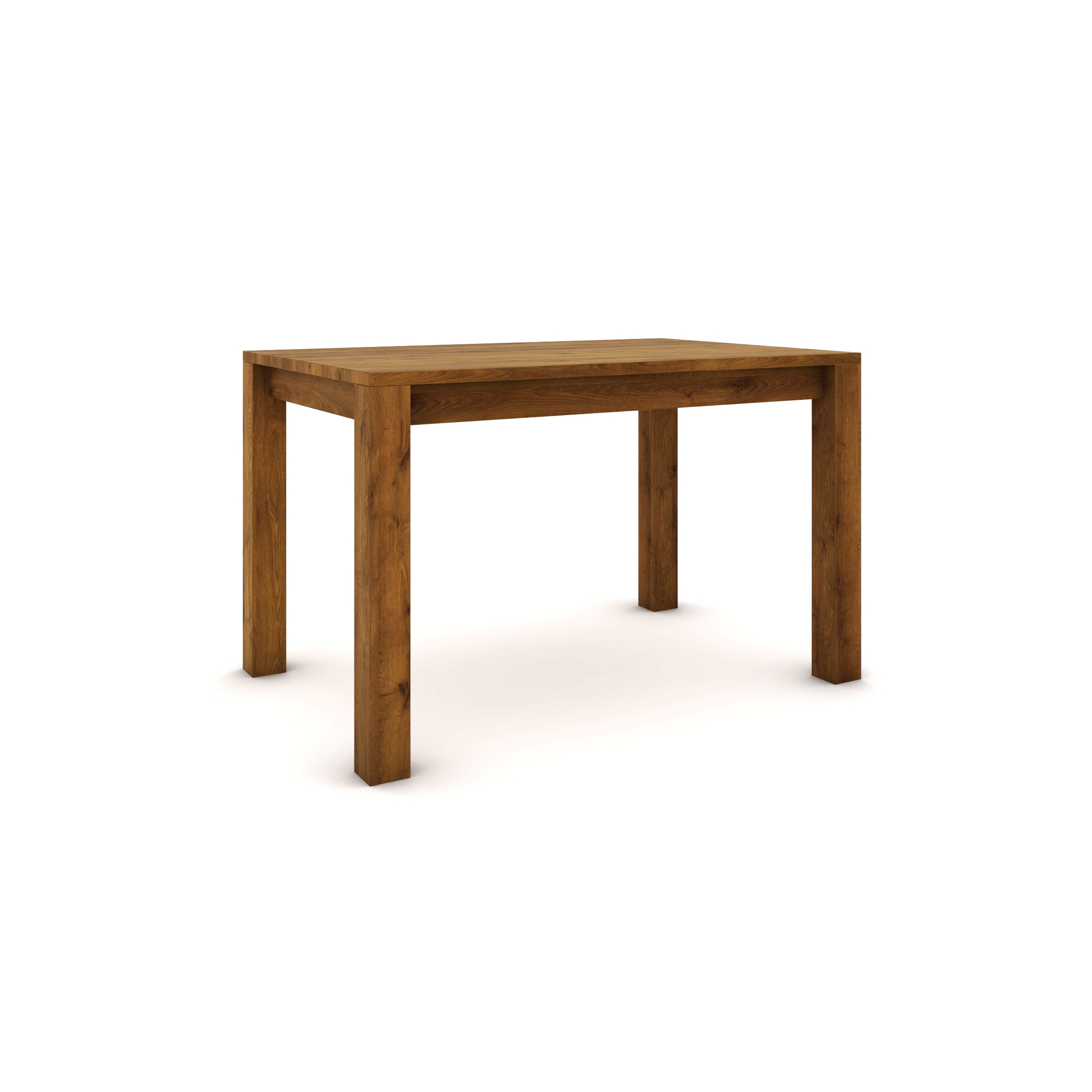 Tölgyfa asztal 120 x 80 cm– barna föld árnyalat